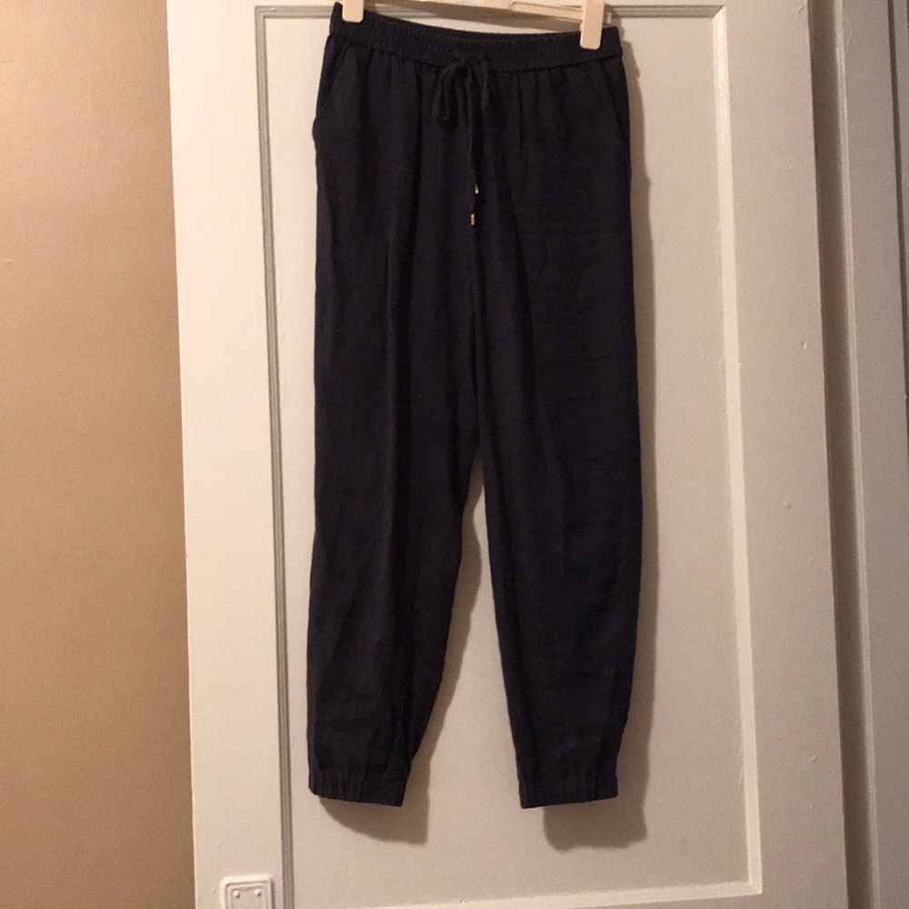 Michael Kors 100% linen joggers